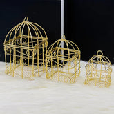 Metallic Elegance Square Cage Set