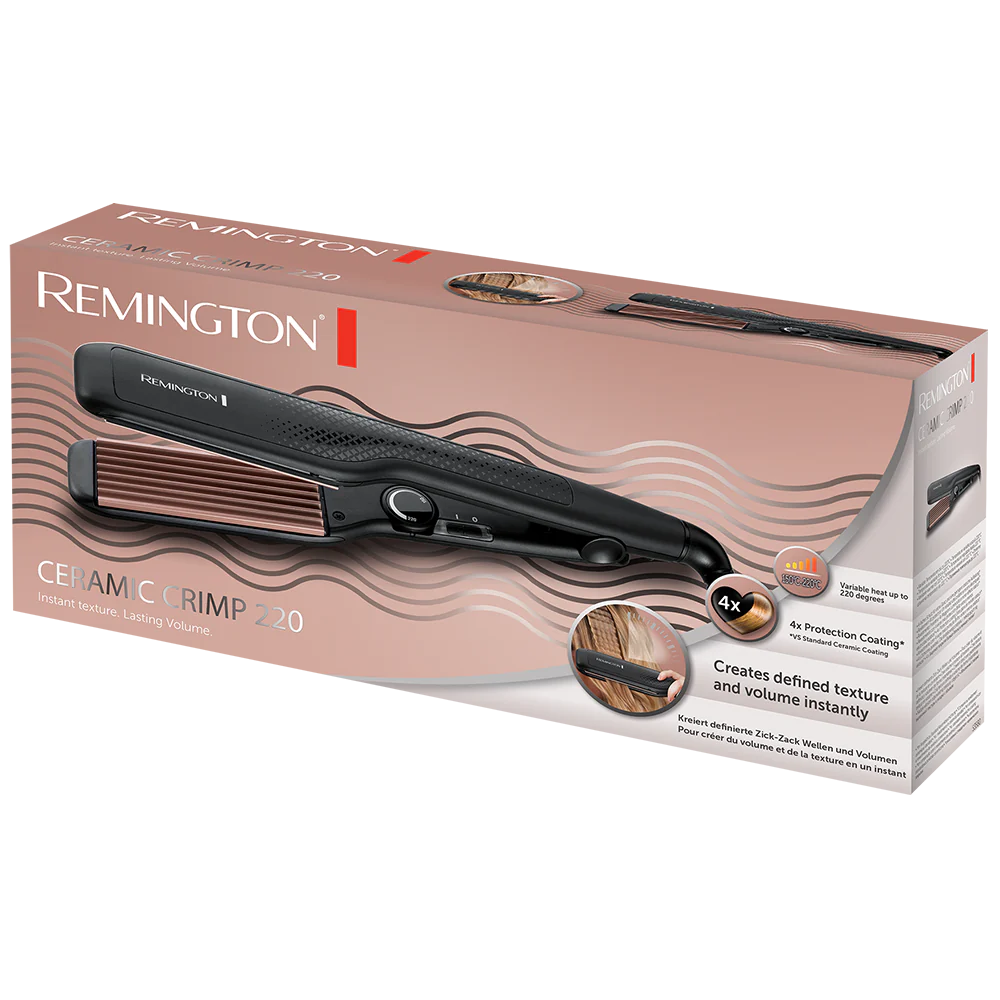 Remington Ceramic Crimp 220 Hair Straightener S3580 Remington Ceramic Crimp 220 Hair Straightener S3580