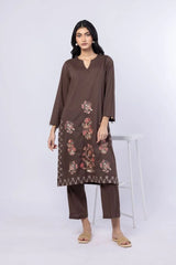 Embroidered | Crosshatch Poplin