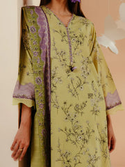 Pret 3Pc Printed Cambric Suit - EWTKP5-81722-3P