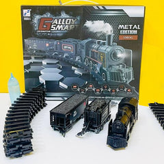 Diecast Metal Steam Train Track Set