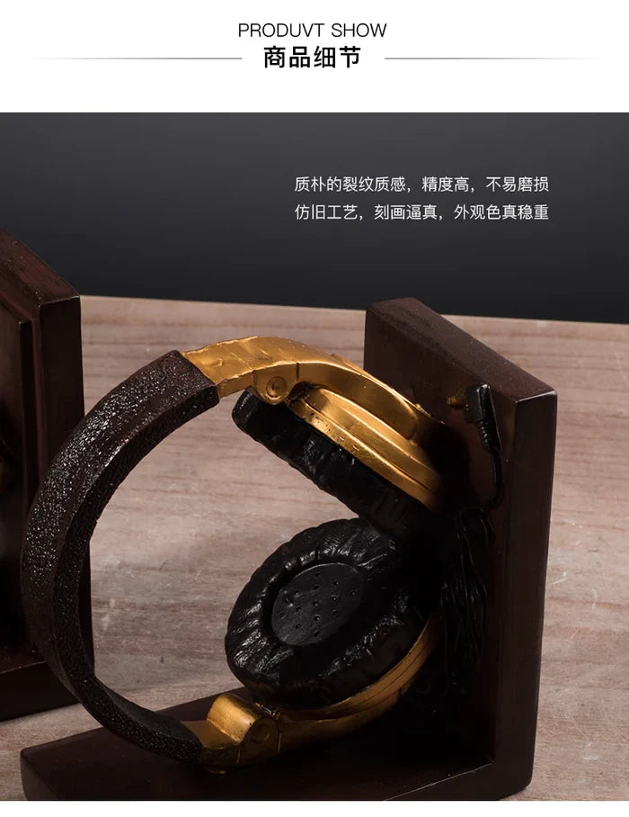 Microphone Headset Model Bookend Microphone Headset Model Bookend