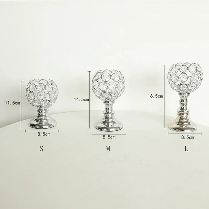 Crystal Votive Candlesticks Holder Crystal Votive Candlesticks Holder