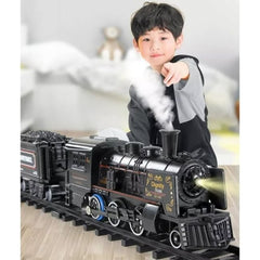 Diecast Metal Steam Train Track Set