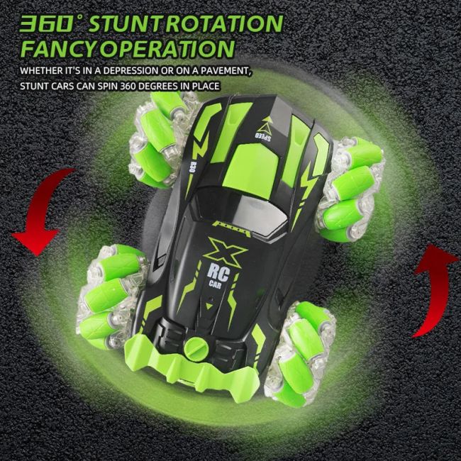 RC Four-Wheel Stunt Spray Racing Car RC Four-Wheel Stunt Spray Racing Car