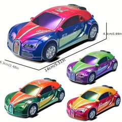 ABS Mini Inertial Drift Car With Light & Sound - 1Pc