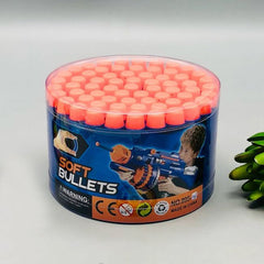 65Pcs EVA Soft Dart Bullets - Round Type