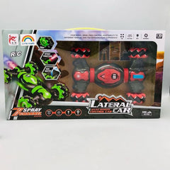 Remote Control Stunt Spray Car With Lights