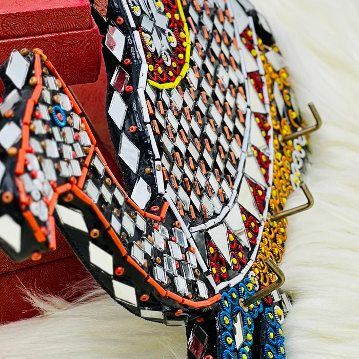 Mirrorwork Desert Camel Key Caddy Mirrorwork Desert Camel Key Caddy