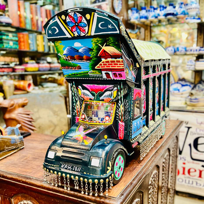 Giant Handcrafted Truck Model Giant Handcrafted Truck Model