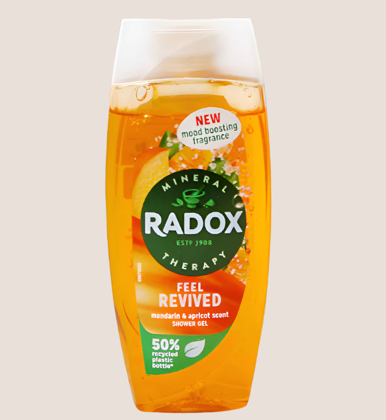 RADOX MINERAL SHOWER GEL APRICOT FEEL REVIVED 225 ML RADOX MINERAL SHOWER GEL APRICOT FEEL REVIVED 225 ML