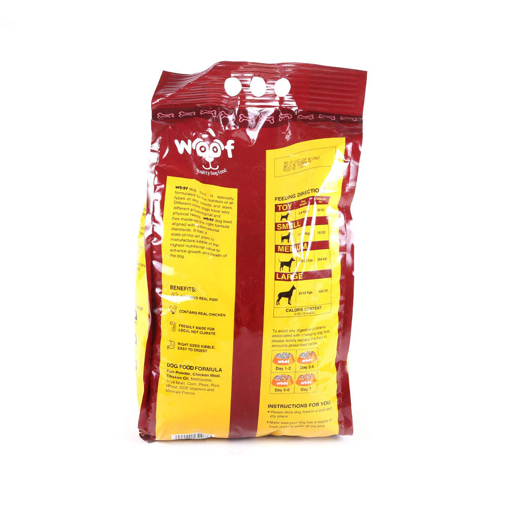 SEASONS WOOF DOG FOOD ADULT CHICKEN AND FISH MEAT 3 KG SEASONS WOOF DOG FOOD ADULT CHICKEN AND FISH MEAT 3 KG