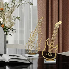 Guitar Statue Musical Instrument