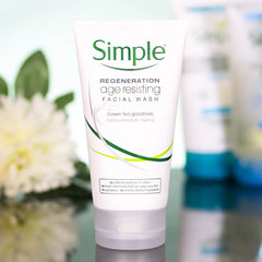 SIMPLE REGENERATION AGE RESISTING FACIAL WASH 150ML