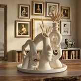 Abstract Harmony Sculptural Vases Set (3 Pcs)
