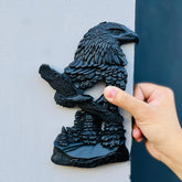 Antique Eagle Sculpture Wall Decor