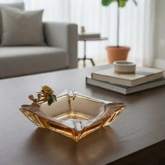 Exclusive Transparent Crystal Ashtray