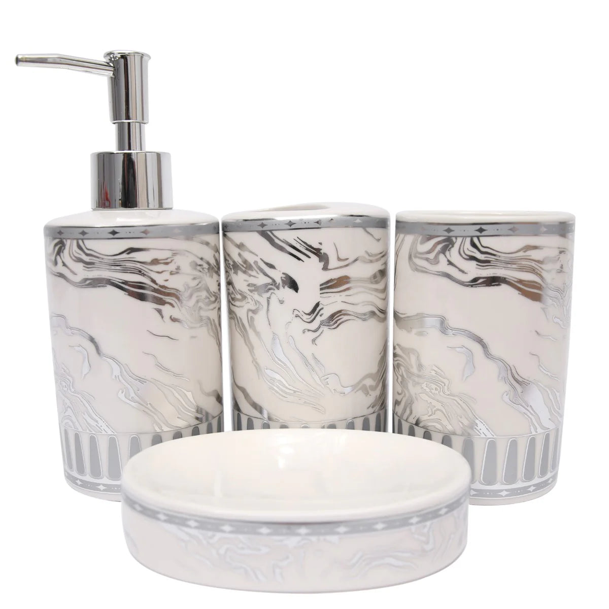 Bath Set White Bath Set White