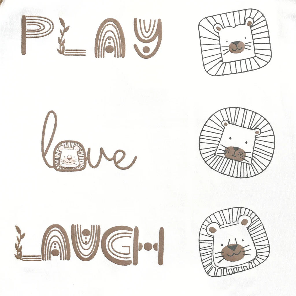 INFANT BOYS COTTON INTERLOCK ROMPER-OFF-WHITE INFANT BOYS COTTON INTERLOCK ROMPER-OFF-WHITE