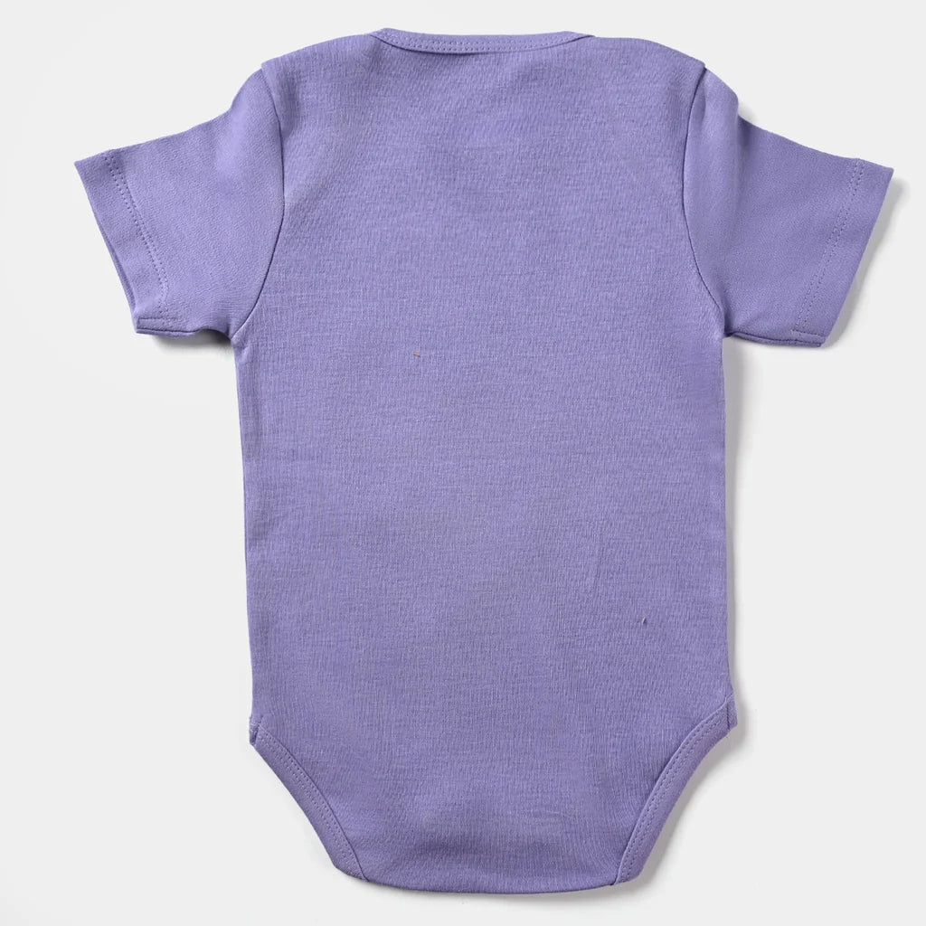 INFANT UNISEX COTTON INTERLOCK BASIC ROMPER RAINBOW-V.TULIP INFANT UNISEX COTTON INTERLOCK BASIC ROMPER RAINBOW-V.TULIP