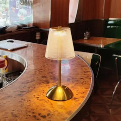 Bedside Crystal Table Lamp With Touch Control