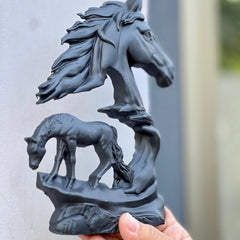 Horse Sculpture Wall Decor