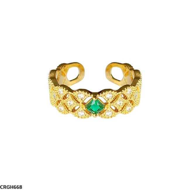 CRGH668 DGF Blue Stone Ring Adjustable - CRGH CRGH668 DGF Blue Stone Ring Adjustable - CRGH