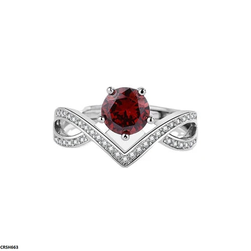 CRSH663 BLX Crown Ring Adjustable - CRSH CRSH663 BLX Crown Ring Adjustable - CRSH