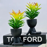 Chilling On Wall Pot Planter