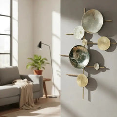 Contemporary Metallic Solar Eclipse