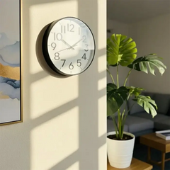Contemporary Silent Sweep Wall Clock
