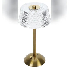Cordless Touch Dimmable Crystal Lamp (3 Colors)
