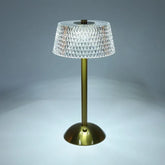 Cordless Touch Dimmable Crystal Lamp (3 Colors)