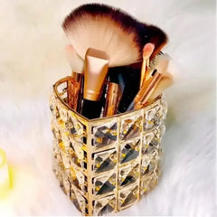 Crystal Heart Brush Holder (Nordic Style)