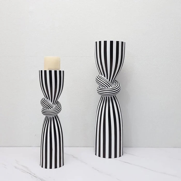 Striped Kink Candlestick Ornaments Striped Kink Candlestick Ornaments