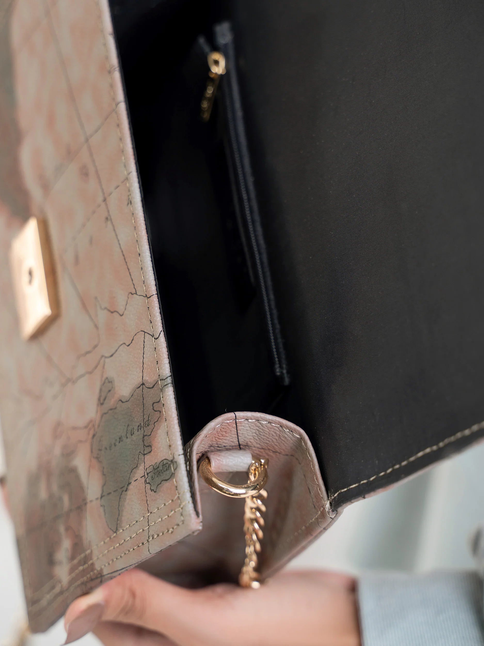 Map Print HandBag Map Print HandBag