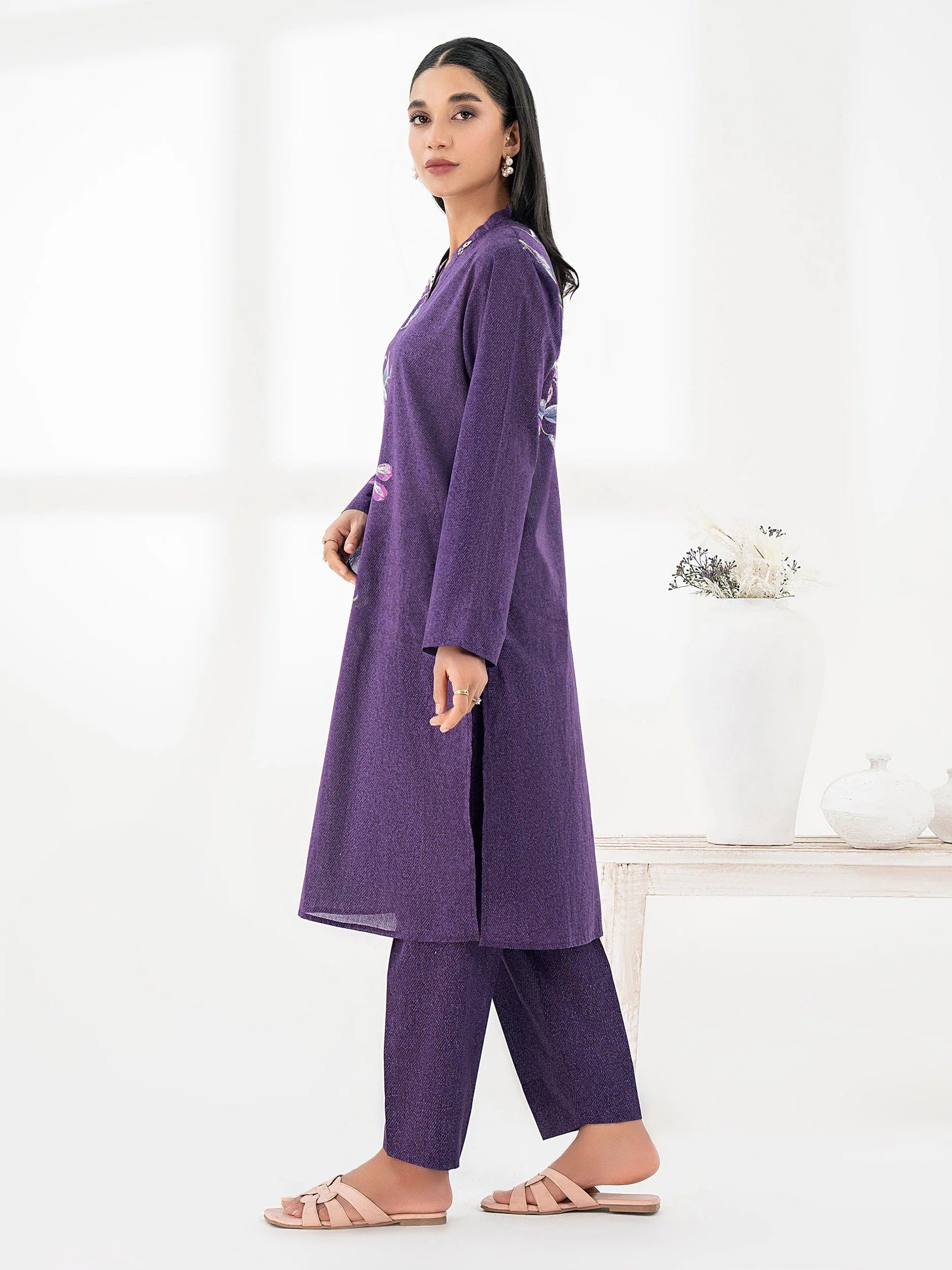 2 Piece Lawn Suit-Printed (Pret) 2 Piece Lawn Suit-Printed (Pret)