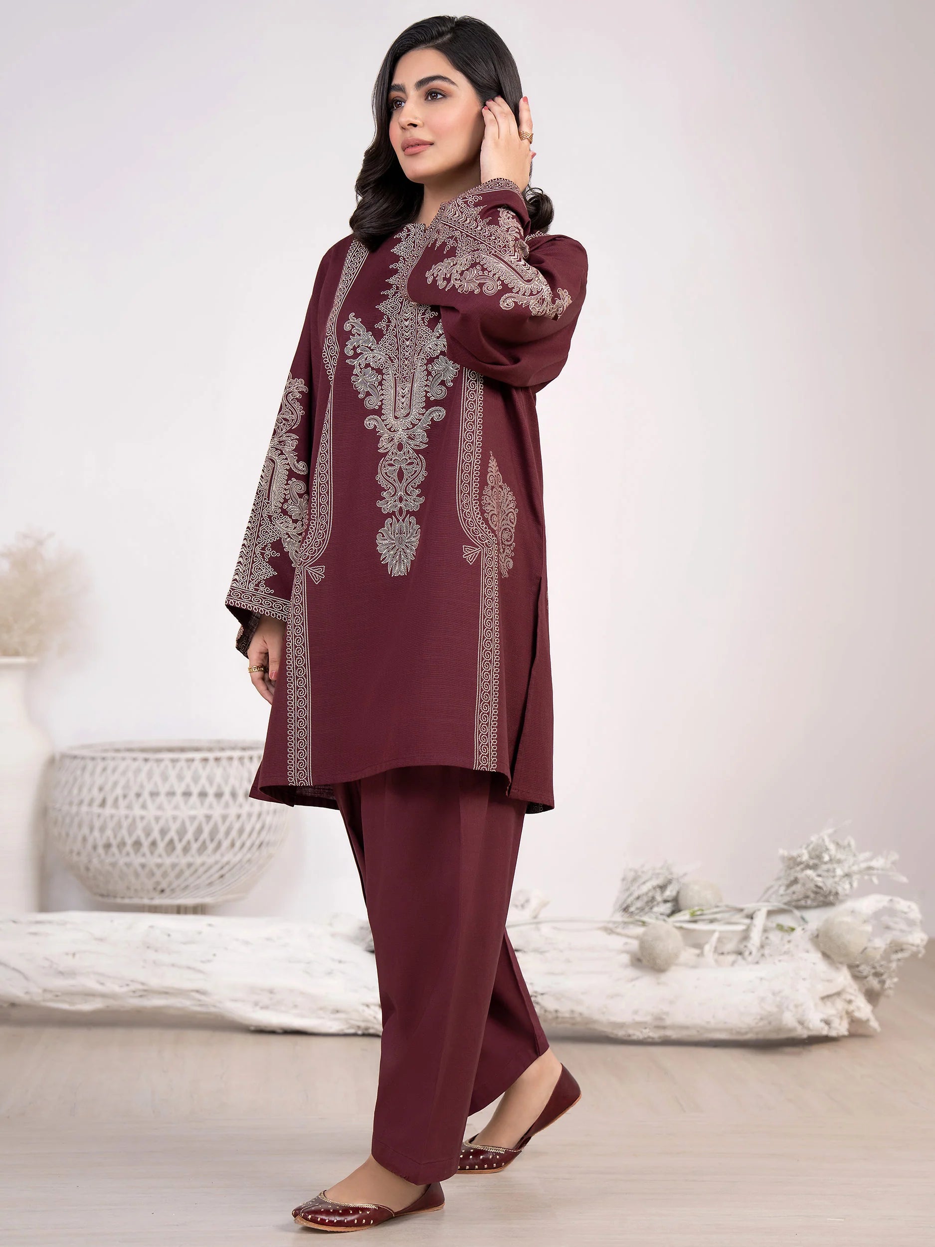 Khaddar Shirt-Printed(Unstitched) Khaddar Shirt-Printed(Unstitched)