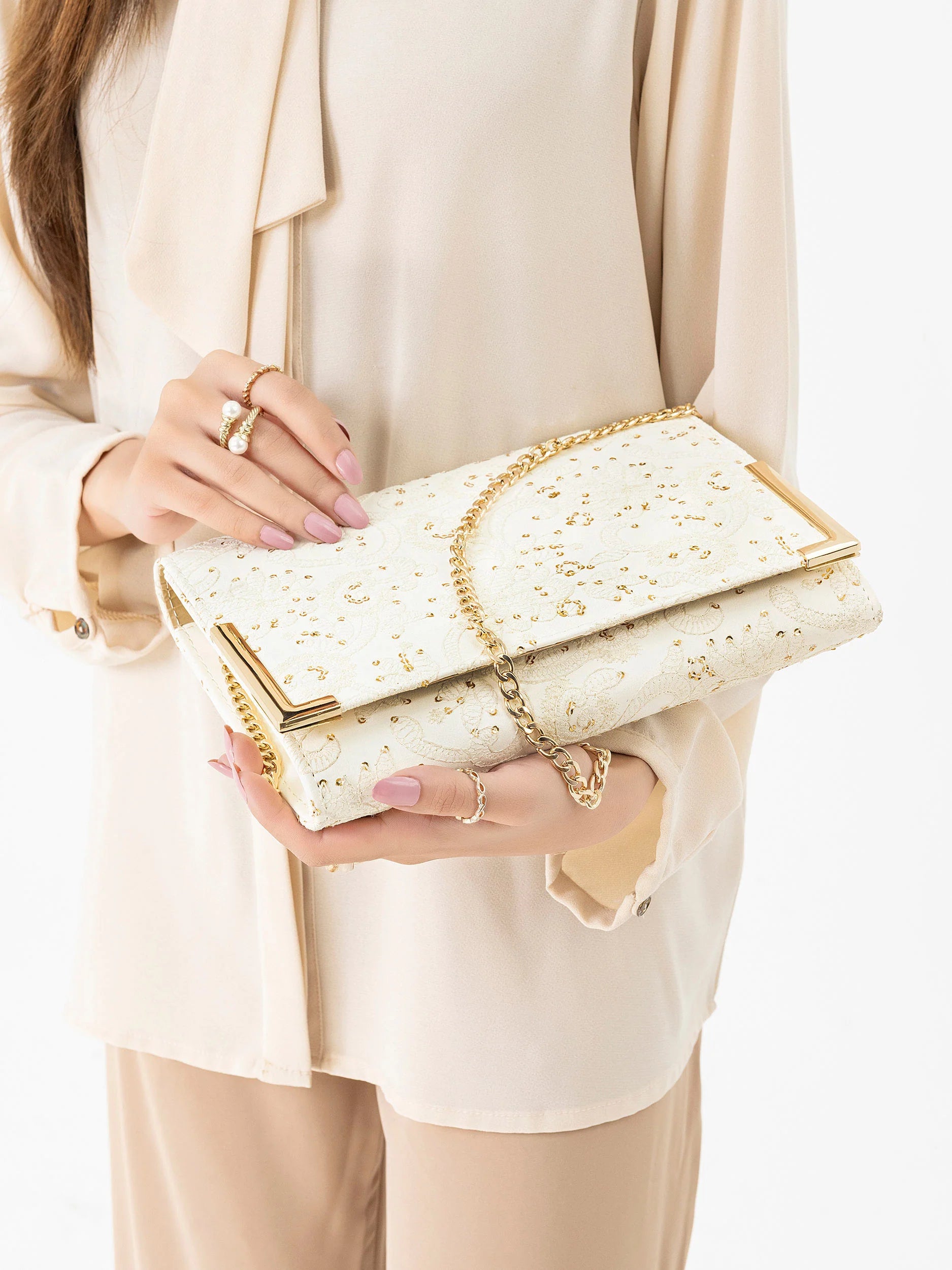 Embroidered Clutch Embroidered Clutch