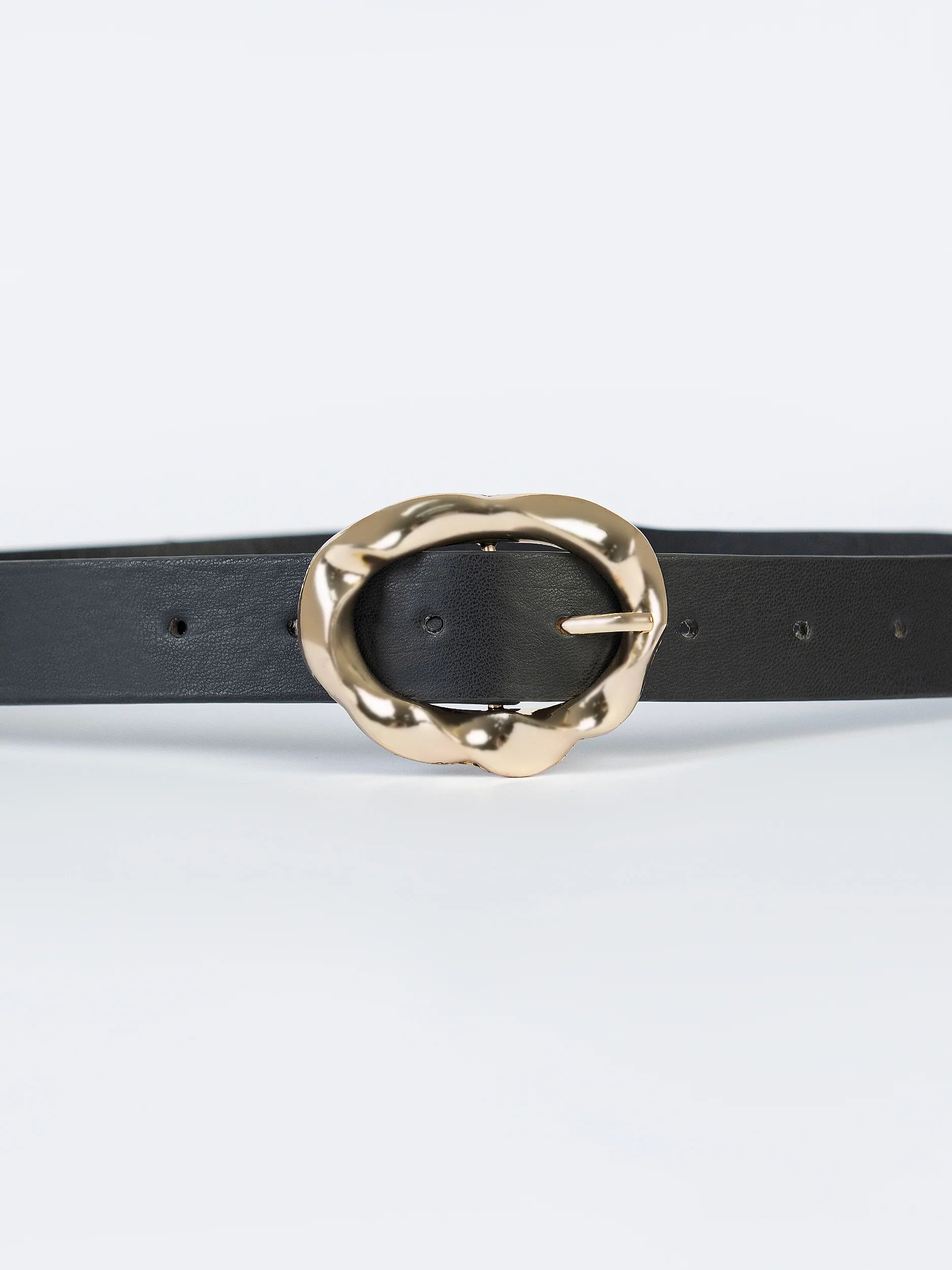 Textured Buckle Belt Textured Buckle Belt