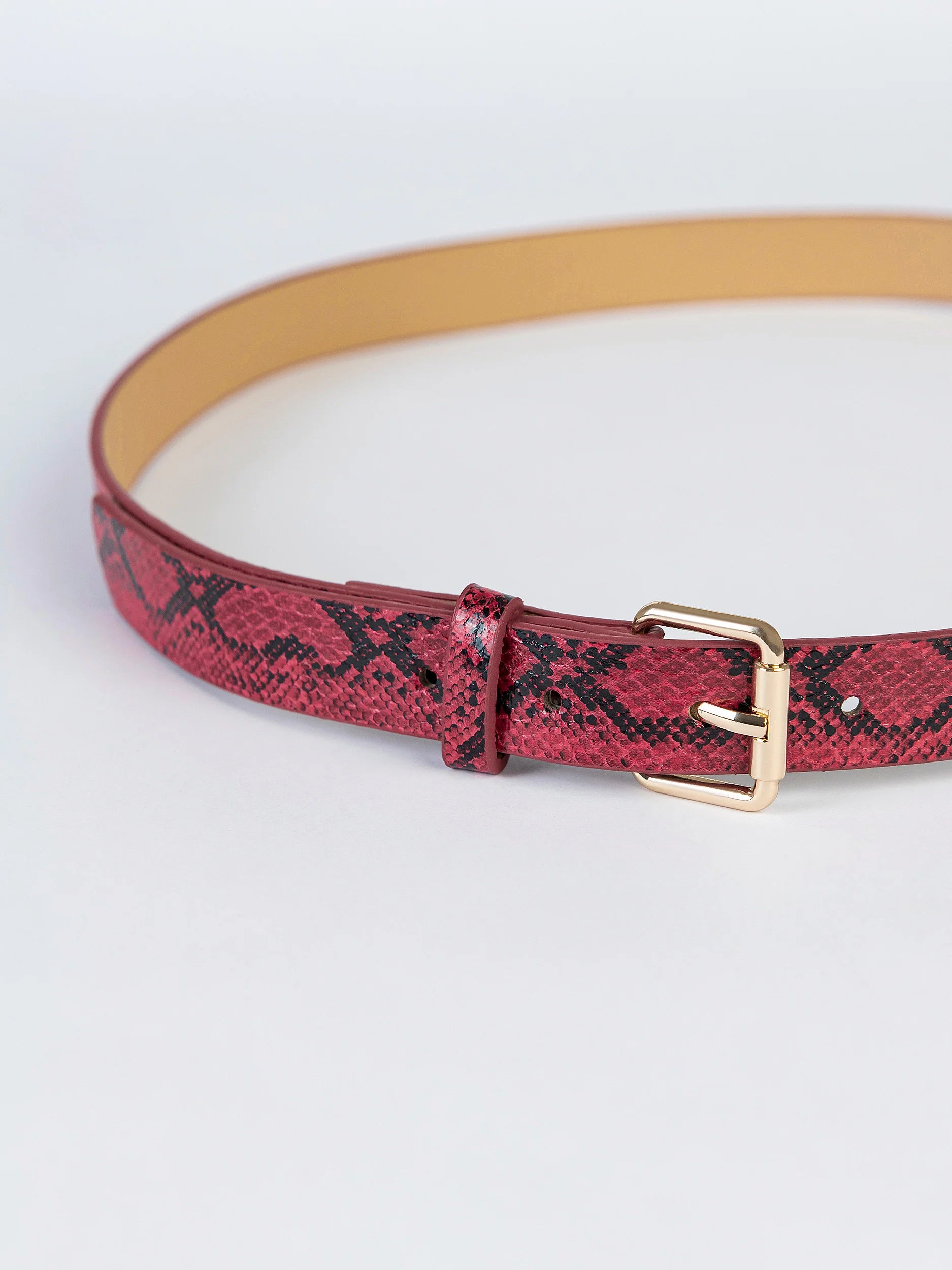 Snake Textured Belt Snake Textured Belt