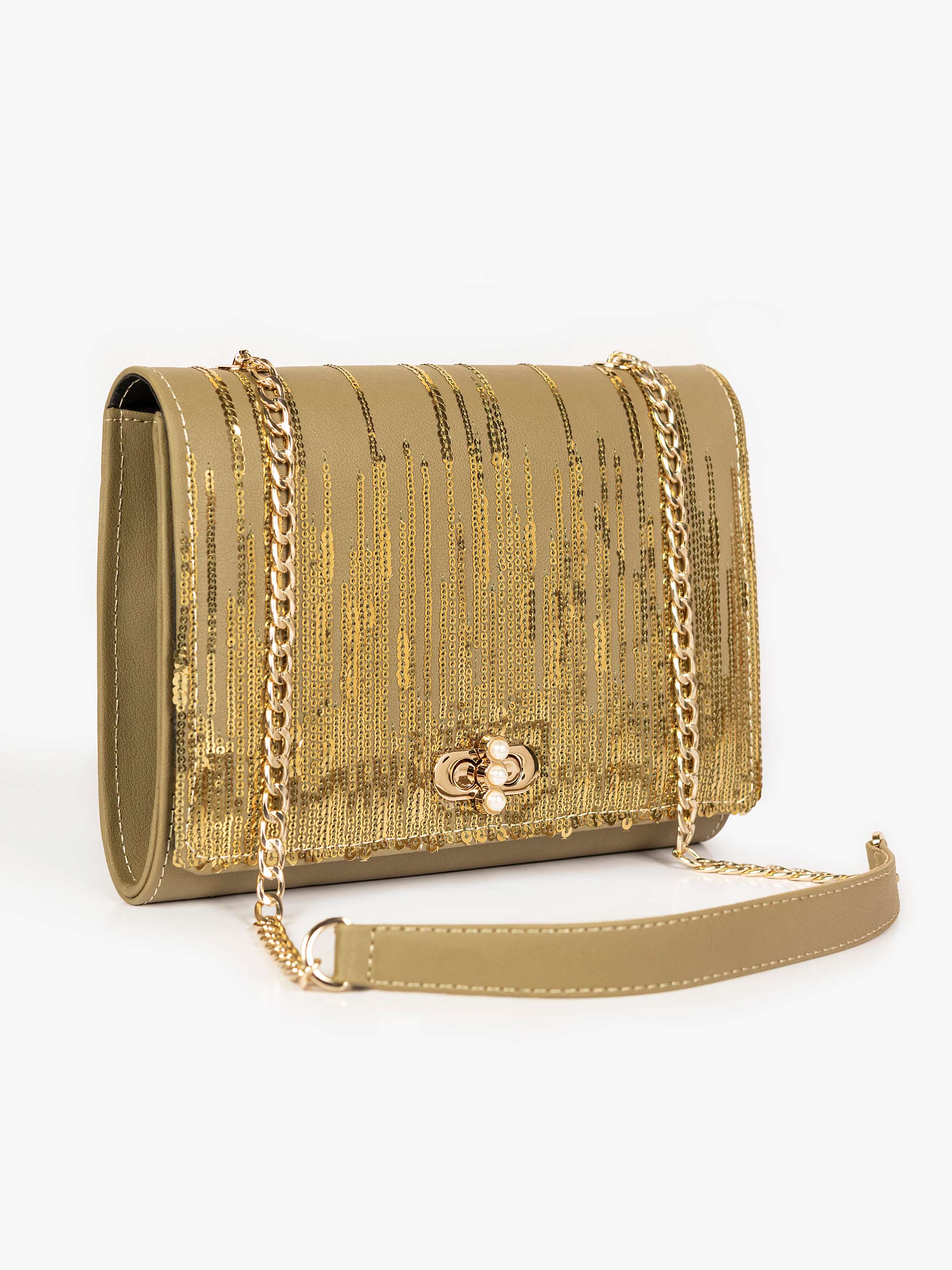 Sequin Embroidered Clutch Sequin Embroidered Clutch