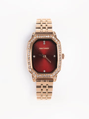 Stone Embellished Watch