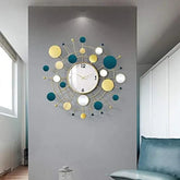 Decoration Metal Wall Clock With Mirror Glass