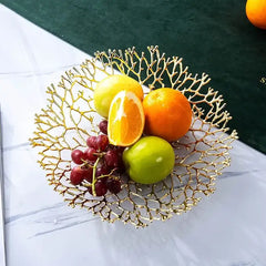 Decorative Plate Fruit Dish Household Set (2 Pcs)