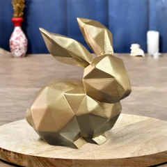 Resin Decorative Rabbit Statue