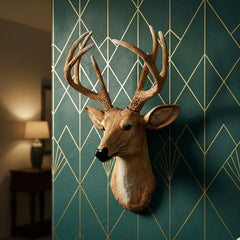 Deer Wall Hanging Face