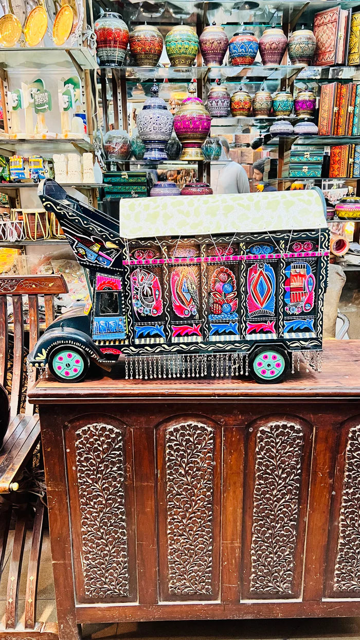 Giant Handcrafted Truck Model Giant Handcrafted Truck Model