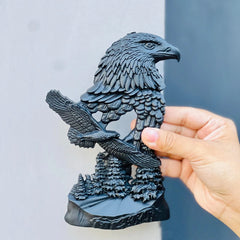 Antique Eagle Sculpture Wall Decor