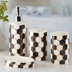 European Standards Ceramic Bath Set ( Set of 4 )